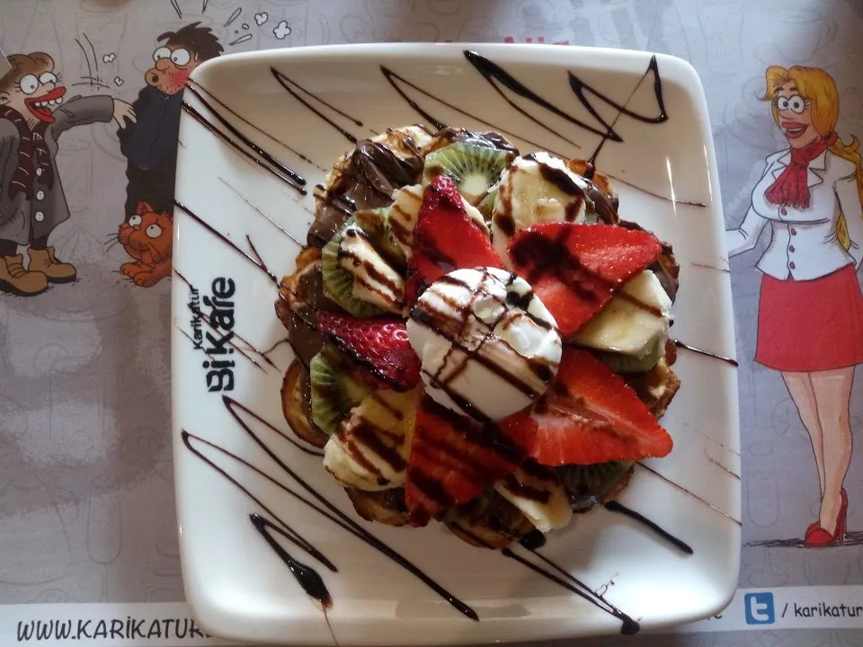 Karikatür Bi Kafe Cebeci - Çankaya, Ankara kahvaltı mekanı